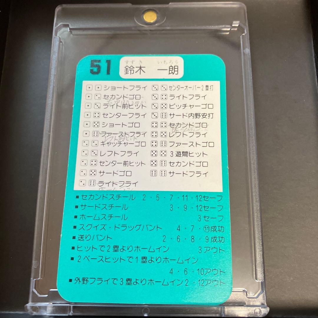 タカラプロ野球カードゲーム９３年イチロールーキーカード、オークションやめました。