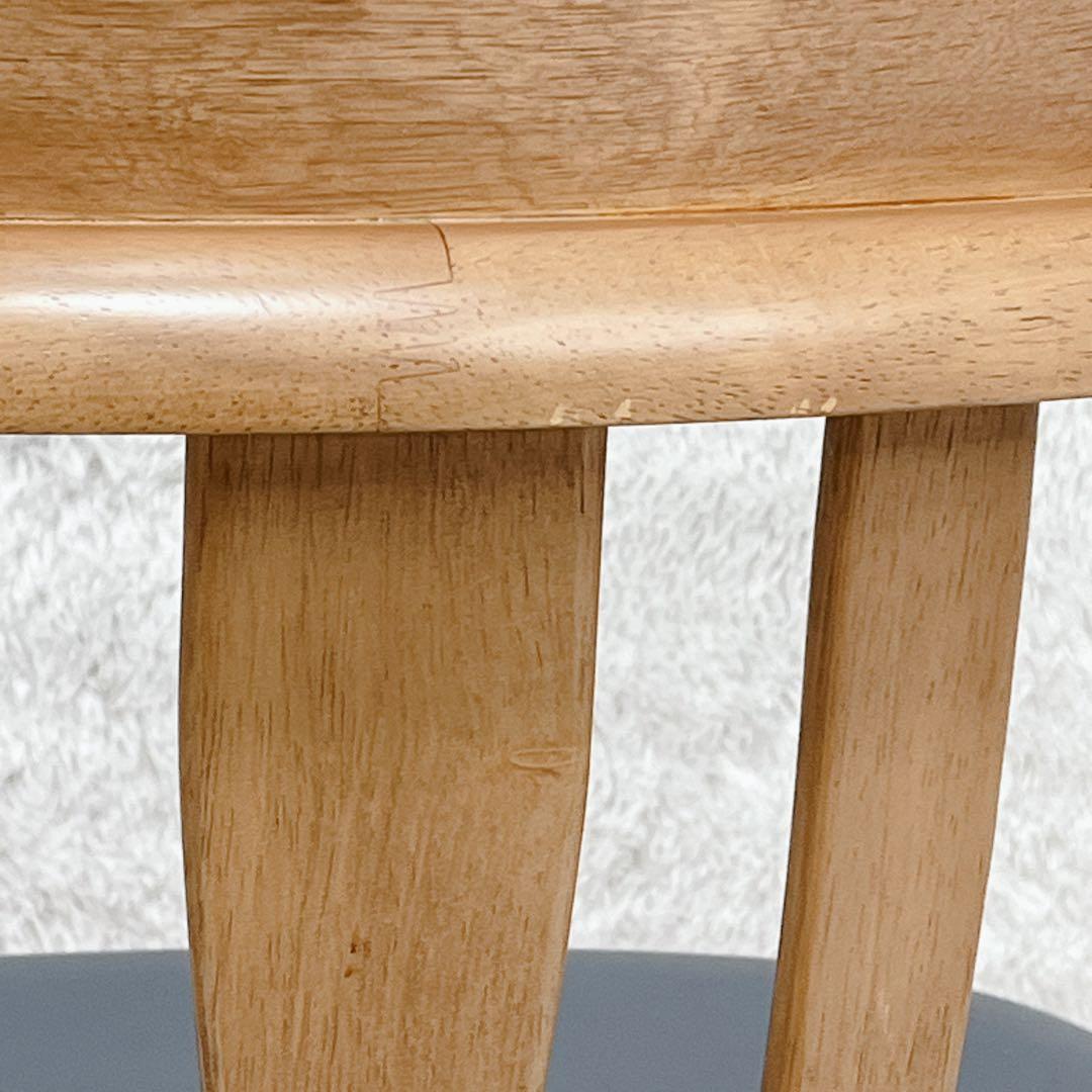 ヴィンテージ 大塚家具 ダイニングチェア 回転式 天然木