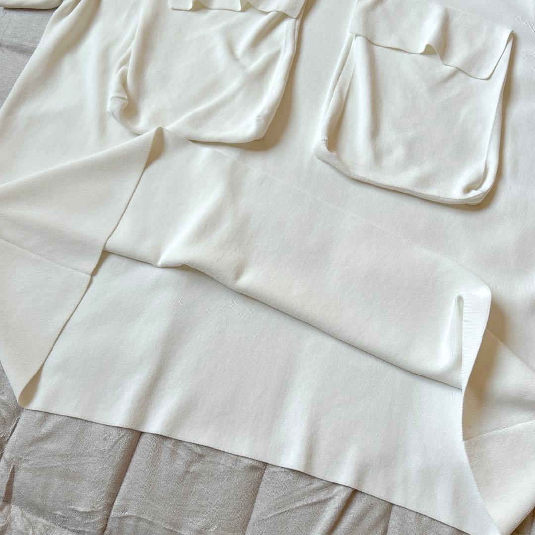 CELINE セリーヌ　オーバーサイズ ポケットニットチュニックカットソー