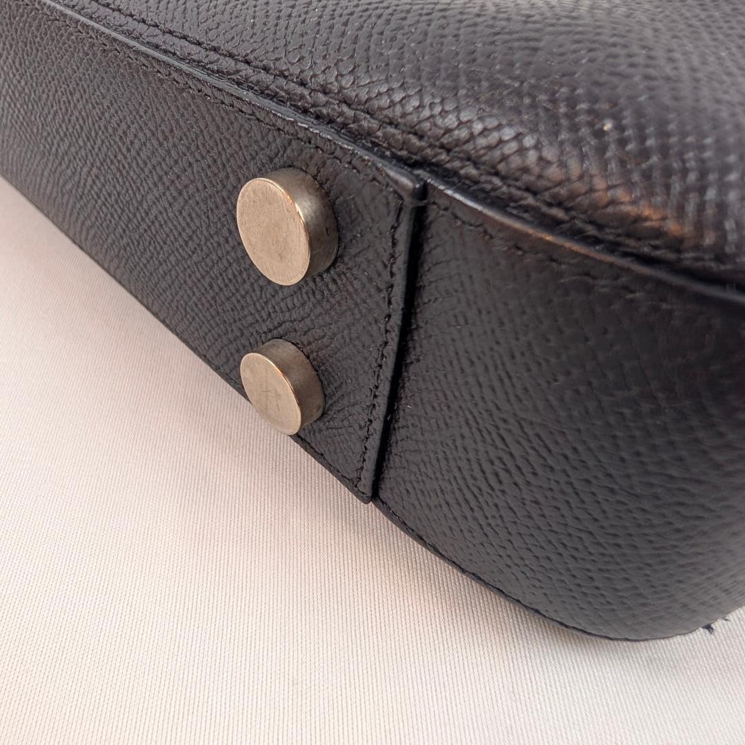 dunhill ダンヒル カドガン スリムドキュメントケース レザー ネイビー