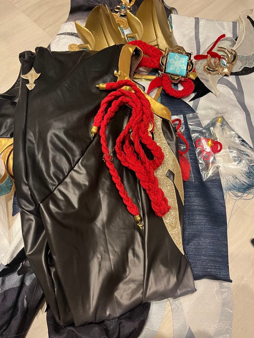 原神 申鶴 ウイッグ フルセット 衣装(難あり) 猫屋小舗 最終値下げ