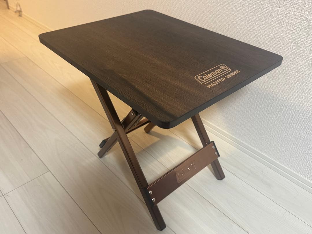 コールマン MASTER SERIES バタフライサイドテーブル 屋内でのみ使用