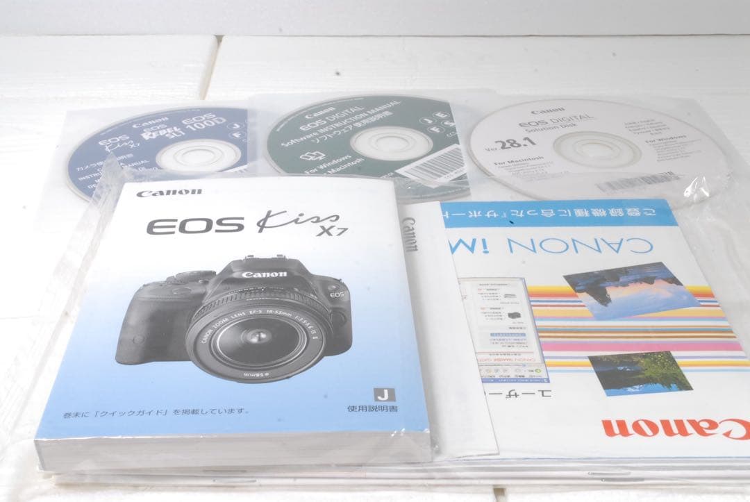 ショット数少❤️Canon EOS Kiss X7 レンズセット スマホ転送