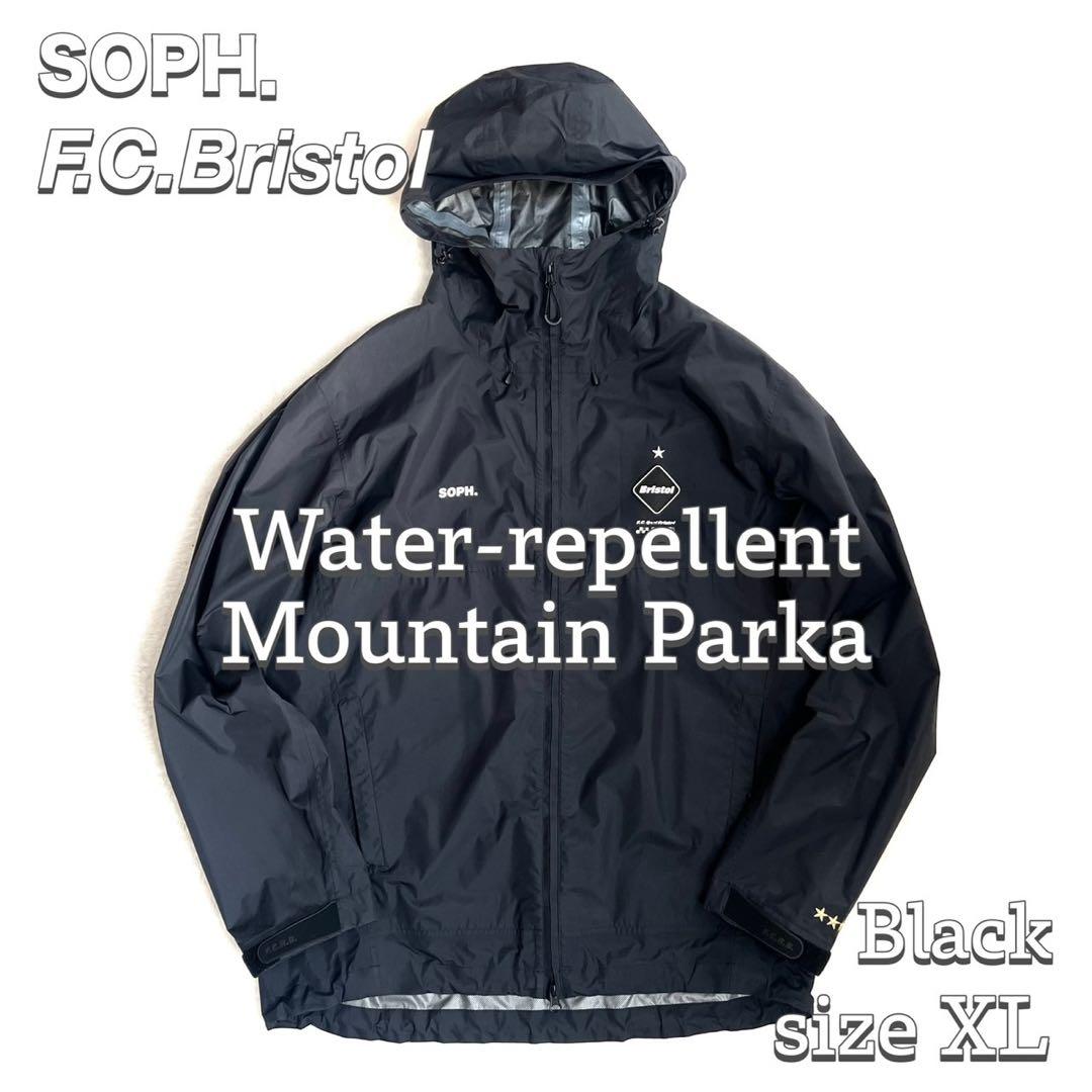 【F.C.Bristol】 撥水マウンテンパーカー レインジャケット BK XL
