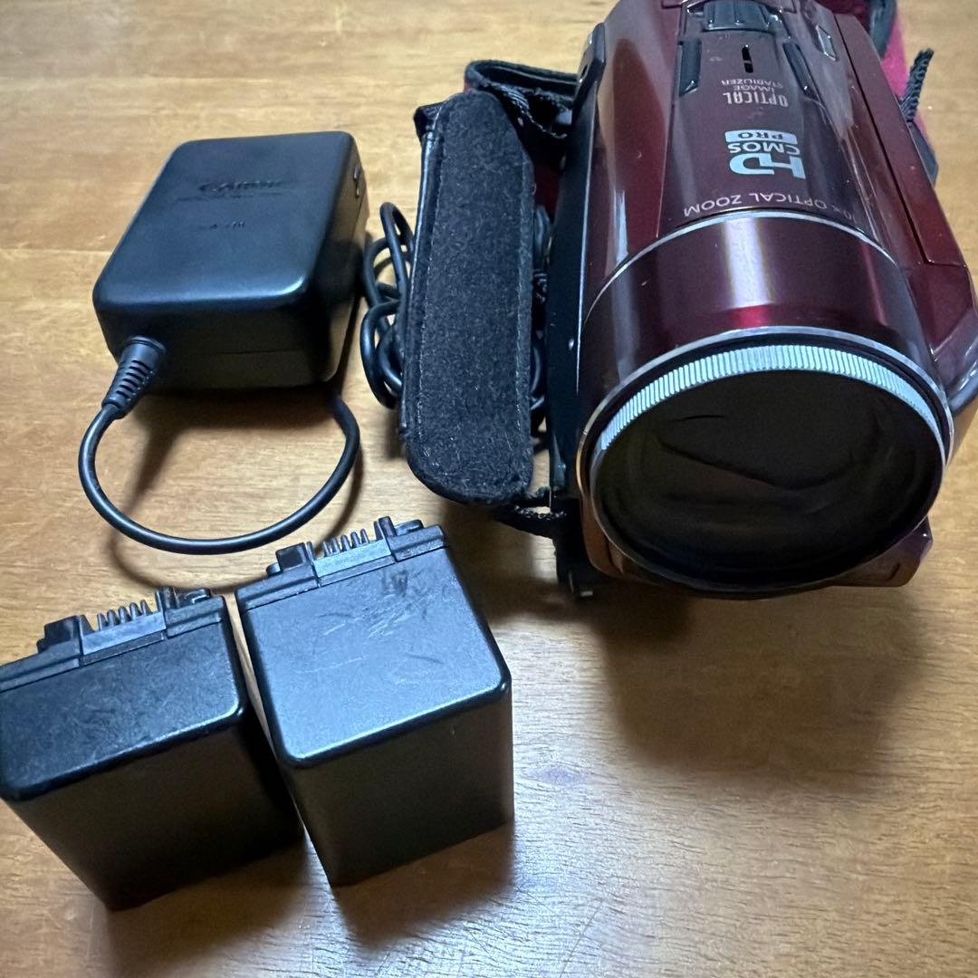 Canon ビデオカメラ（HFM51）、SONY デジカメ（WX100）　セット