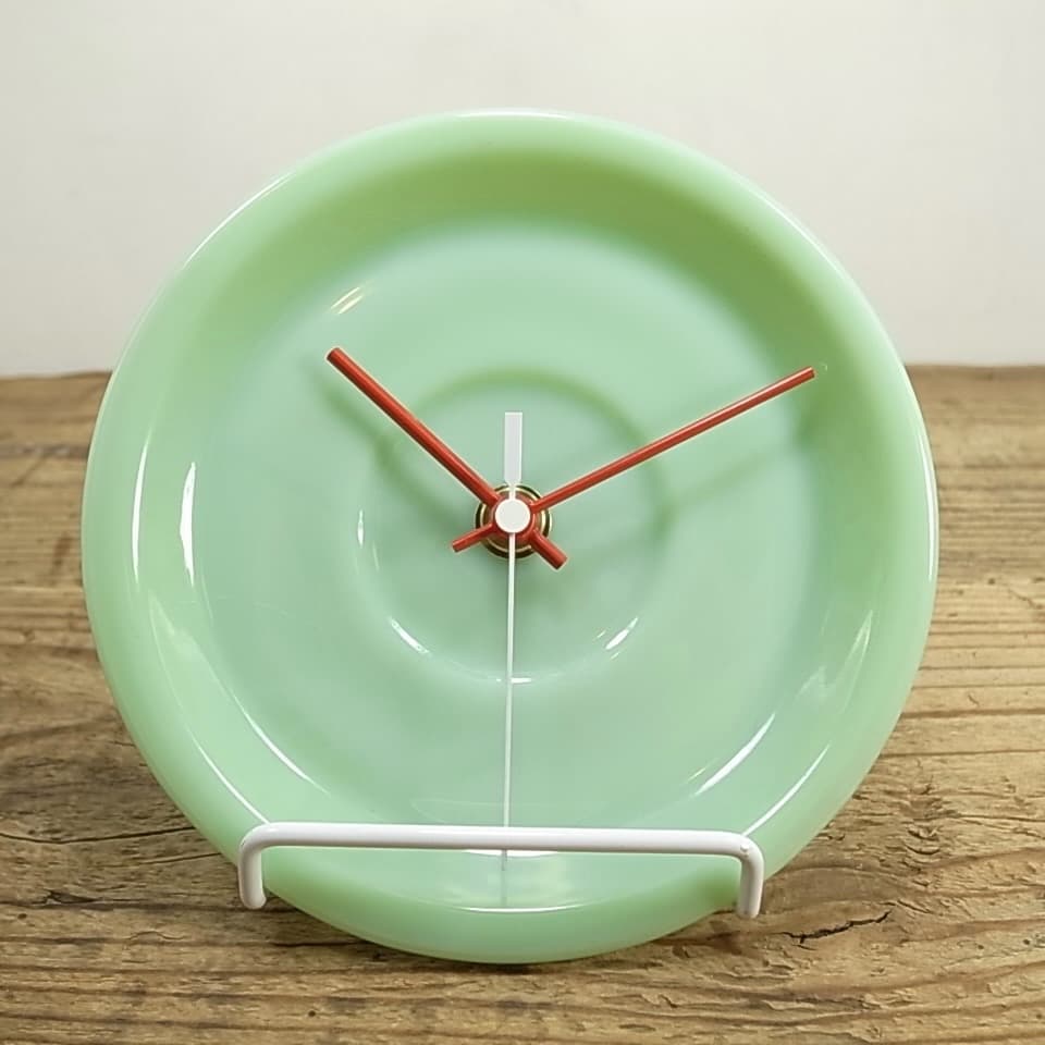 ファイヤーキング ジェードレストランウェア ソーサークロック② 直径 約15cm