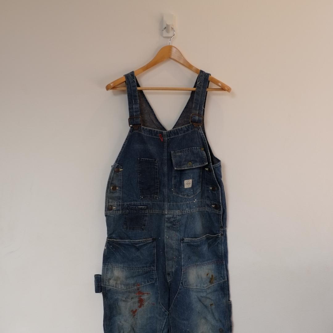 ANACHRONORMアナクロノーム リメイク ダメージ オーバーオール メンズ