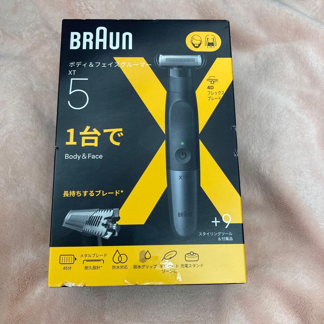 BRAUN ボディ＆フェイスグルーマー XT5300