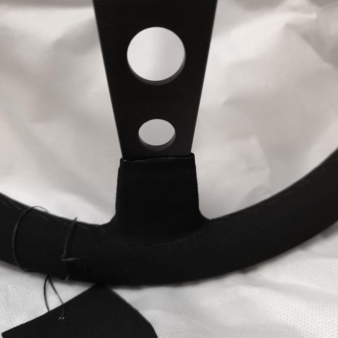 MOMO モモタイプ　350mm ディープコーン　ブラックエディション　スエード