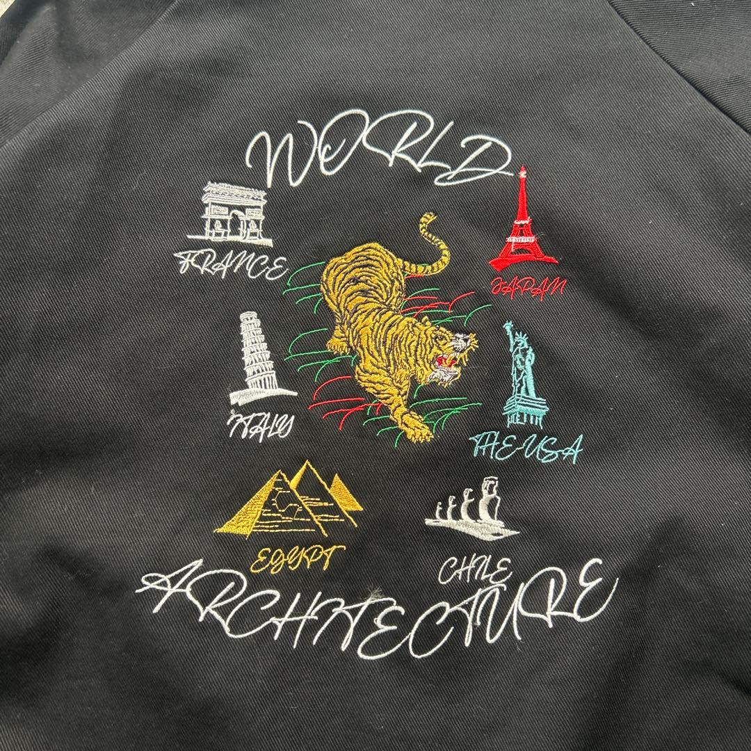 CAMBIO カンビオ　スーベニアジャケット　ブルゾン　虎　刺繍