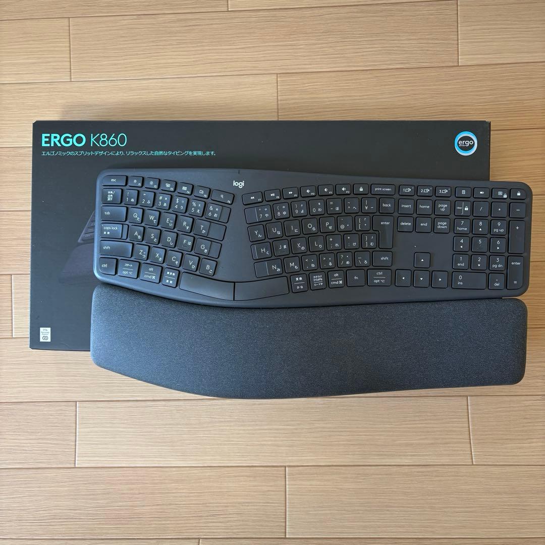 logicool ERGO K860 エルゴノミクスキーボード 日本語配列　本体