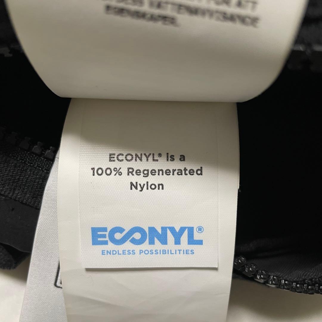 STONE  ECONYLショルダーバッグ BLACK