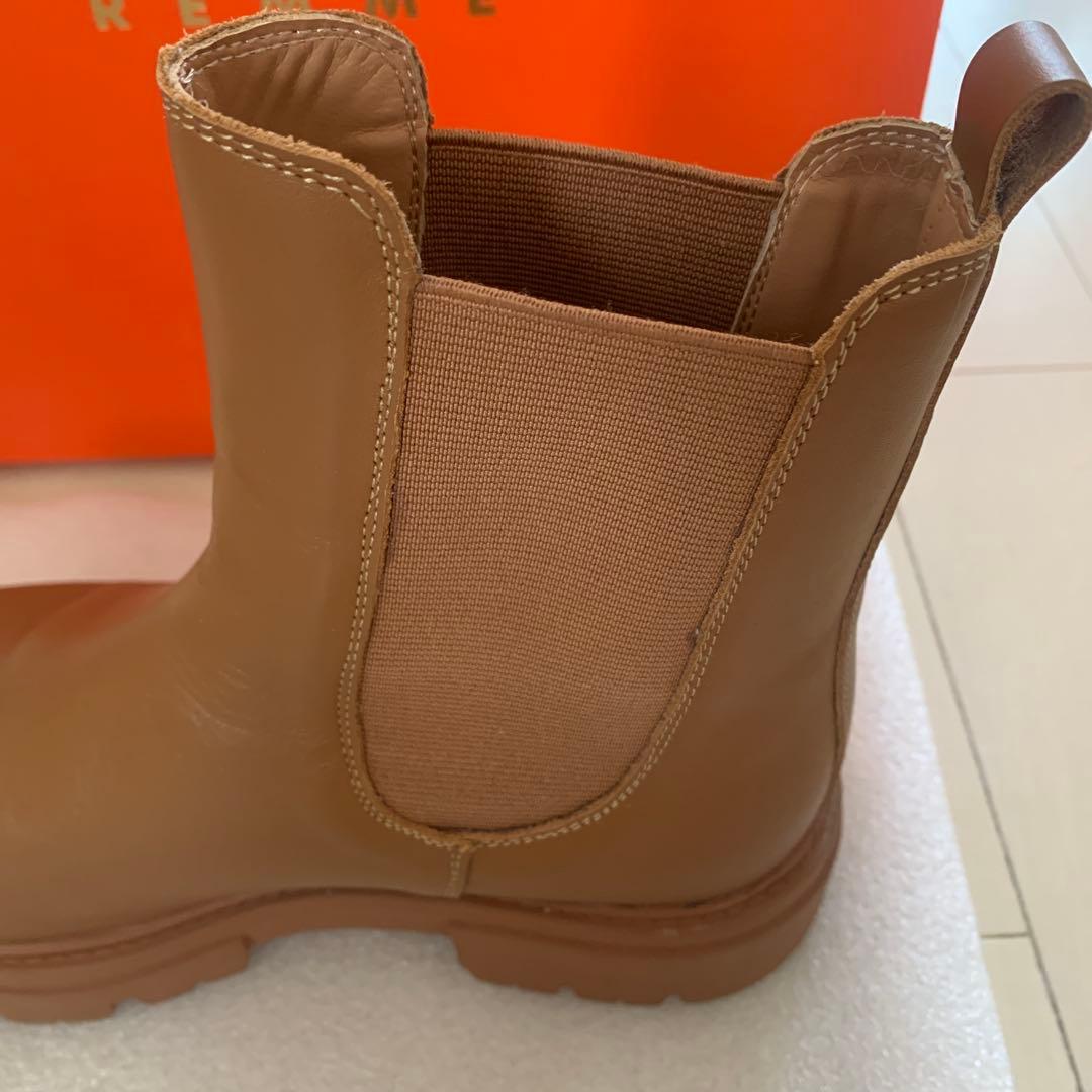 ❤︎non❤︎様REMME レメ　サイドゴアブーツ　38