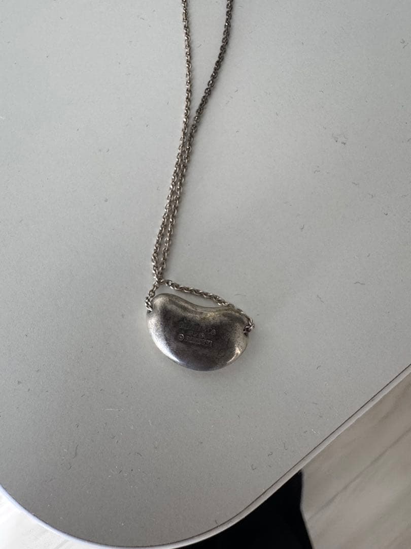 ティファニー　SV925 ラージビーンズ　ネックレス　約46cm