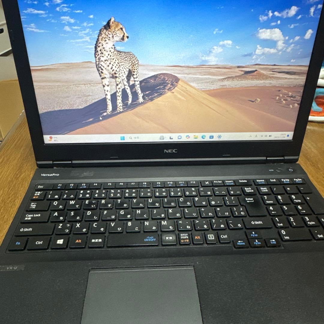 NECノートパソコン/SSD256GB/メモリ8GB/無線/カメラ