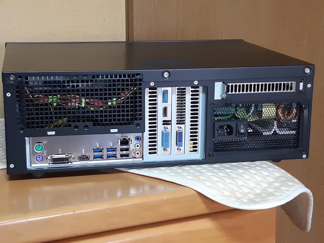 自作PC　RYZEN7 1800X・16GB・128GB・GTX660