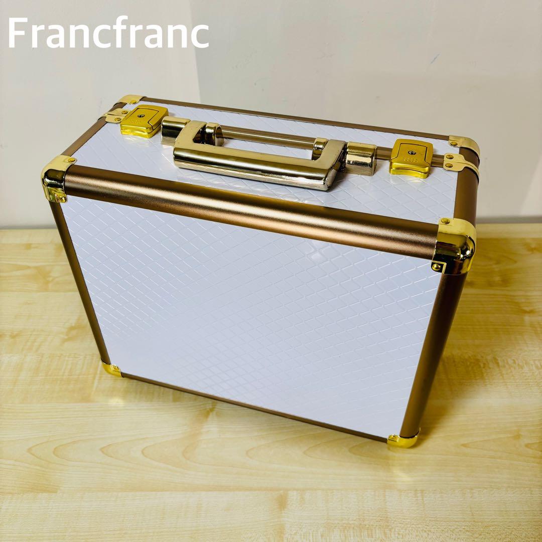 Francfranc ヴァリーズ ハリウッドボックス 女優ミラー LED