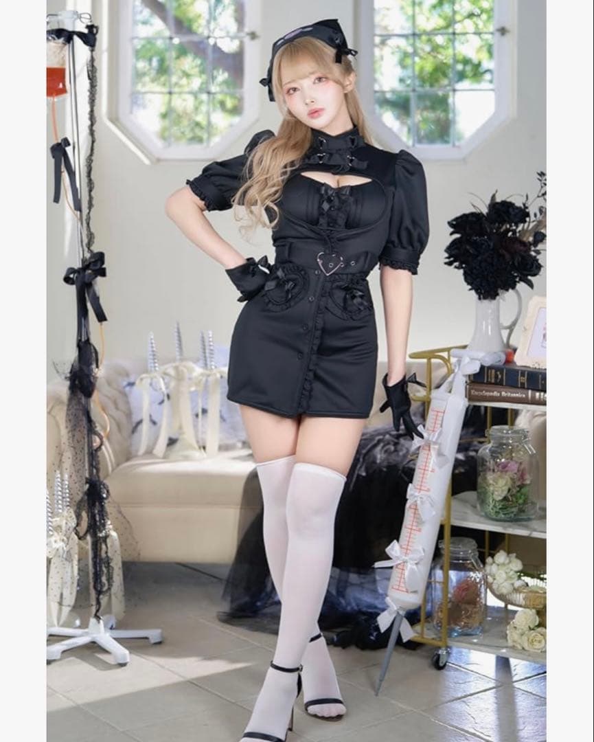 Malymoon マリームーンルミナスハートナース ブラック 黒