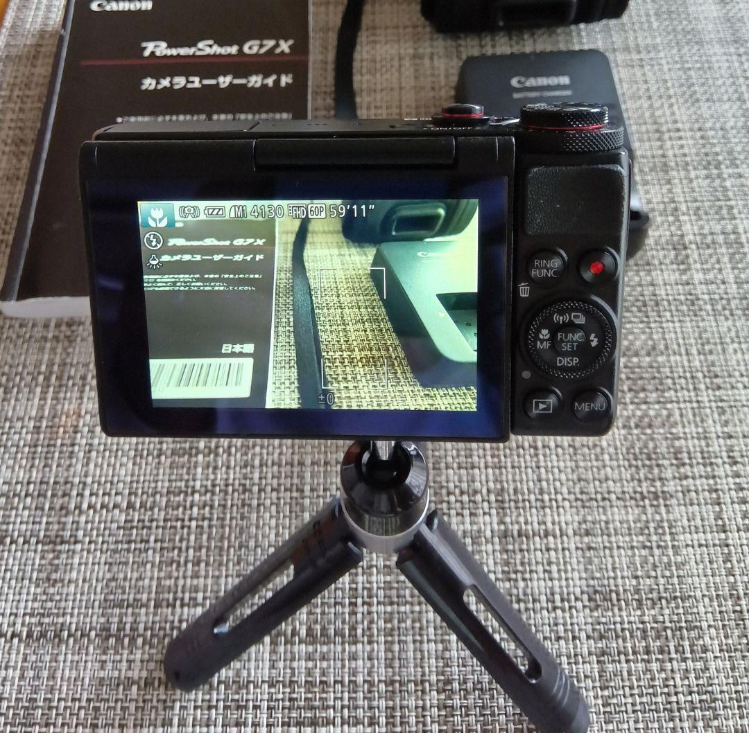 【2/22まで限定】Canon PowerShot G7 X 本体と付属品☆美品