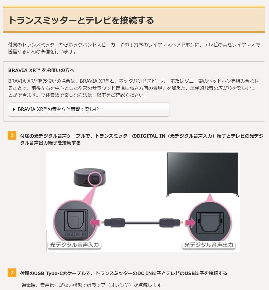 SONY　SRS-NS7R ネックスピーカー