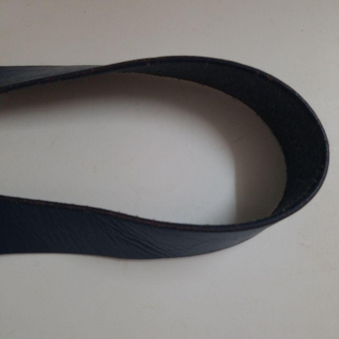 小物 A BATHING APE Ice Buckle Leather Belt