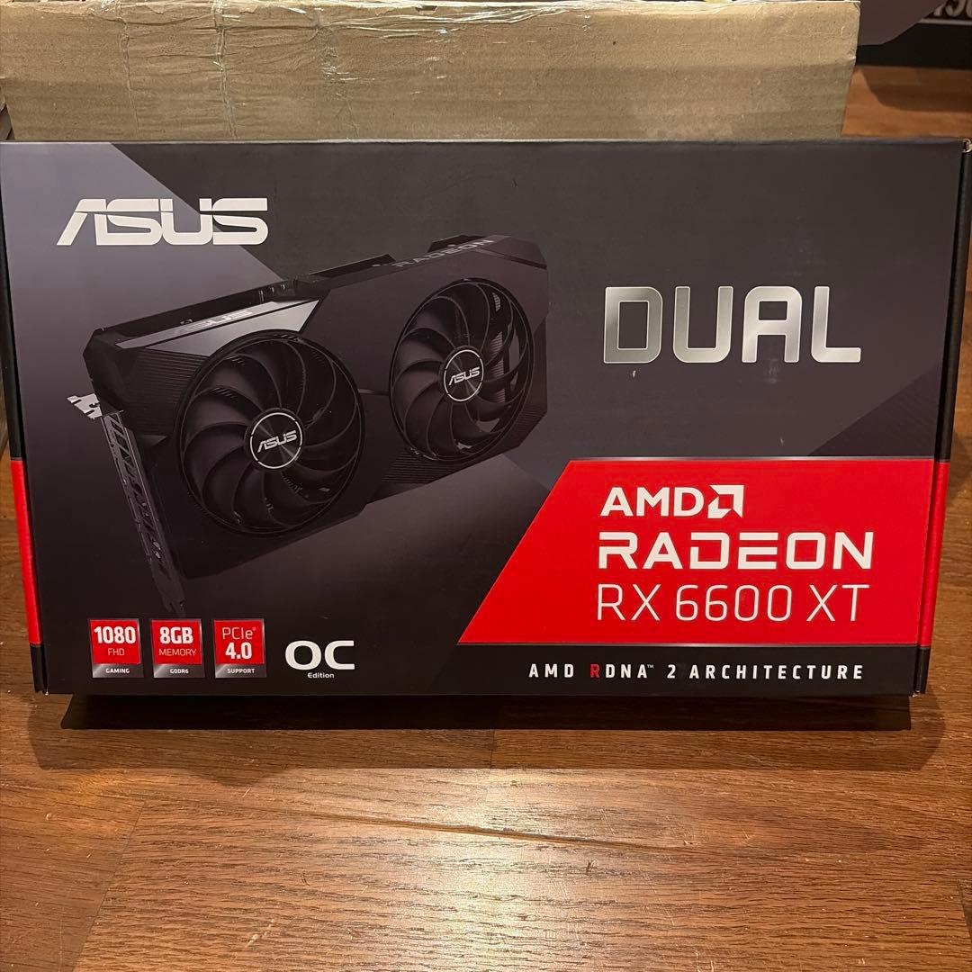 グラフィックボード・グラボ・ビデオカード ASUS Radeon RX 6600 XT 8GB OC