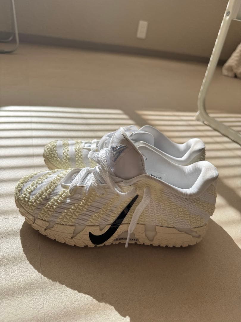 NIKE JA 3 バッシュ ホワイト 24cm 体育館2回使用 美品