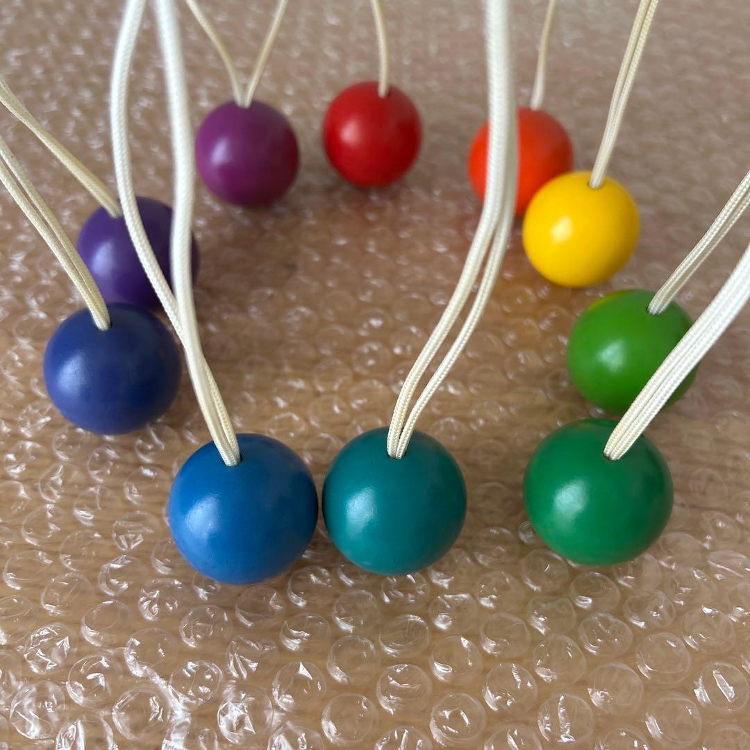 【お値下げ】waku ワク 童具館 ケルンボール カラーボール