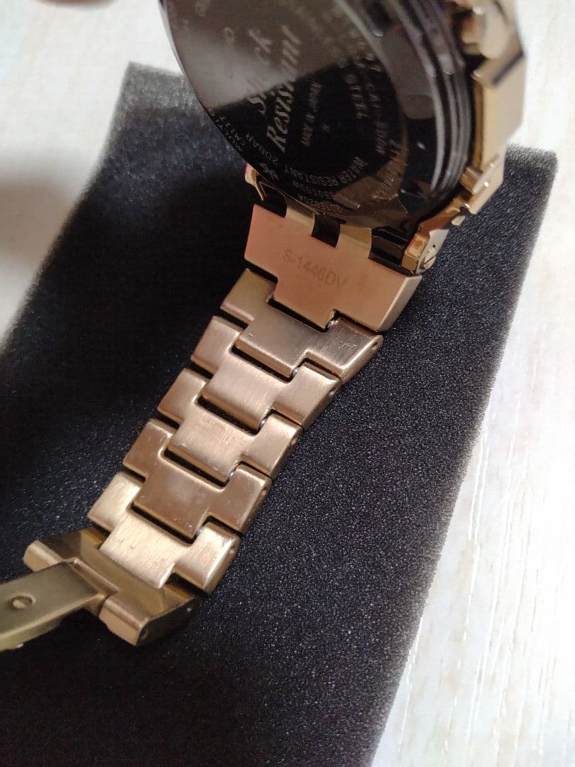 【最終価格】（62）G-SHOCK　フルメタル　GMW-B5000 ゴールド