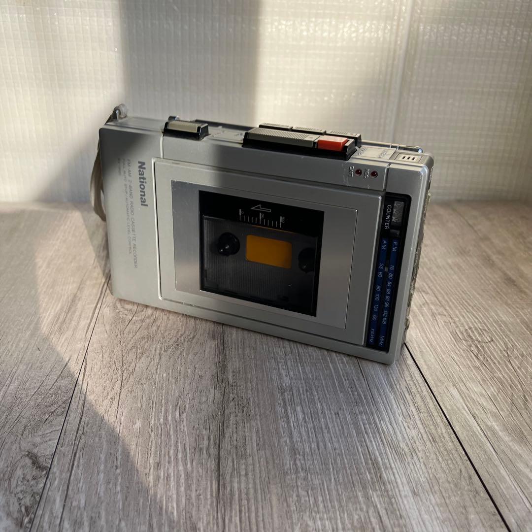 3F 【昭和レトロ】National ナショナル ラジカセ RX-1900