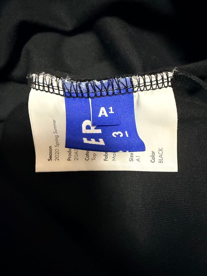 アーダーエラー ADERerror プルオーバーパーカー フーディ A1