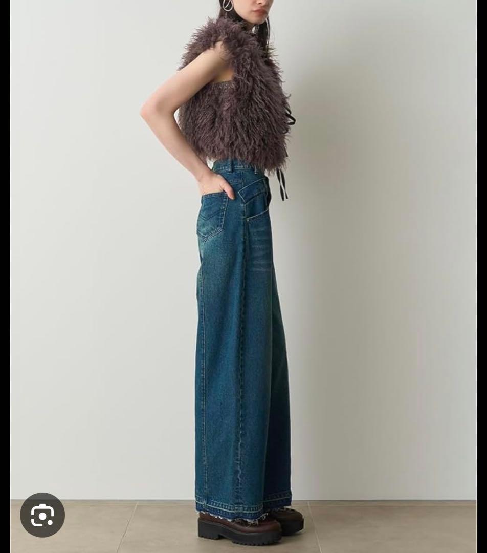 SNIDEL スナイデル　ワイドデニム