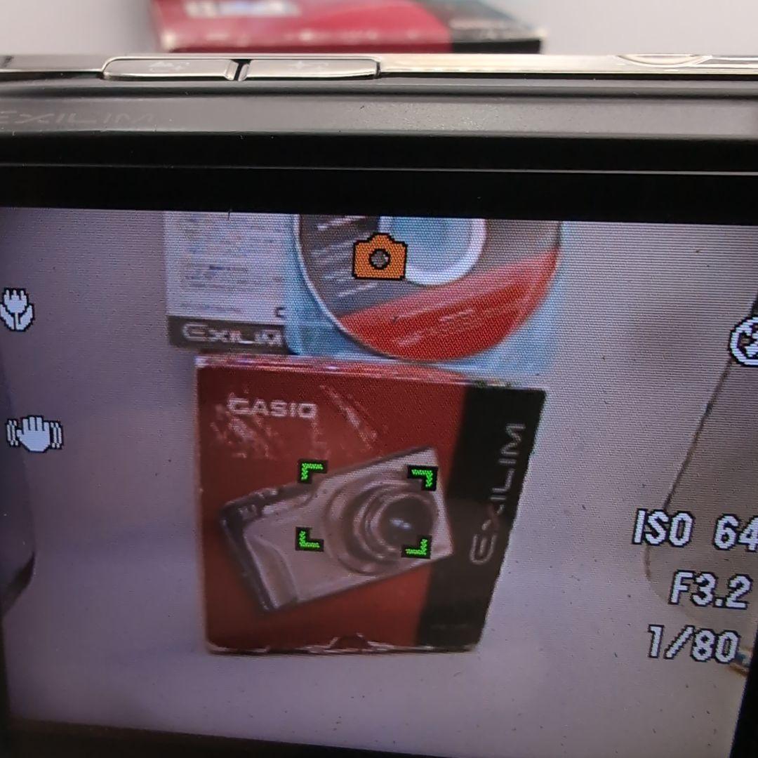 ジャンク CASIO EXILIM EX-H10 デジタルカメラ　ブラック