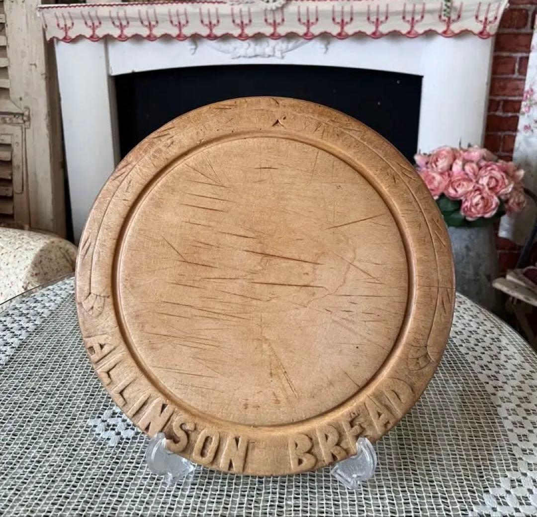 イギリスアンティーク ブレッドボード ALLINSON BREAD