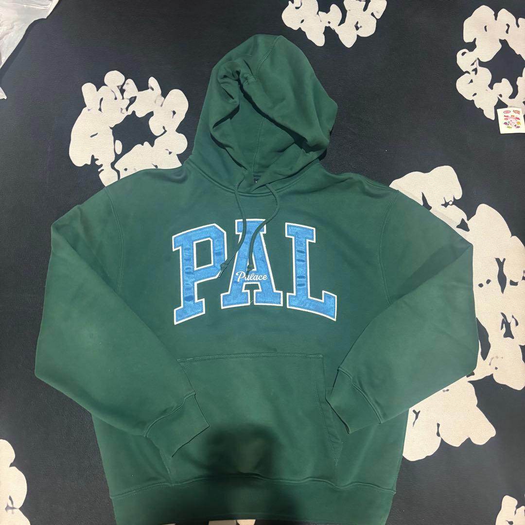 PALACE GAP HOOD M グリーン　土日値下