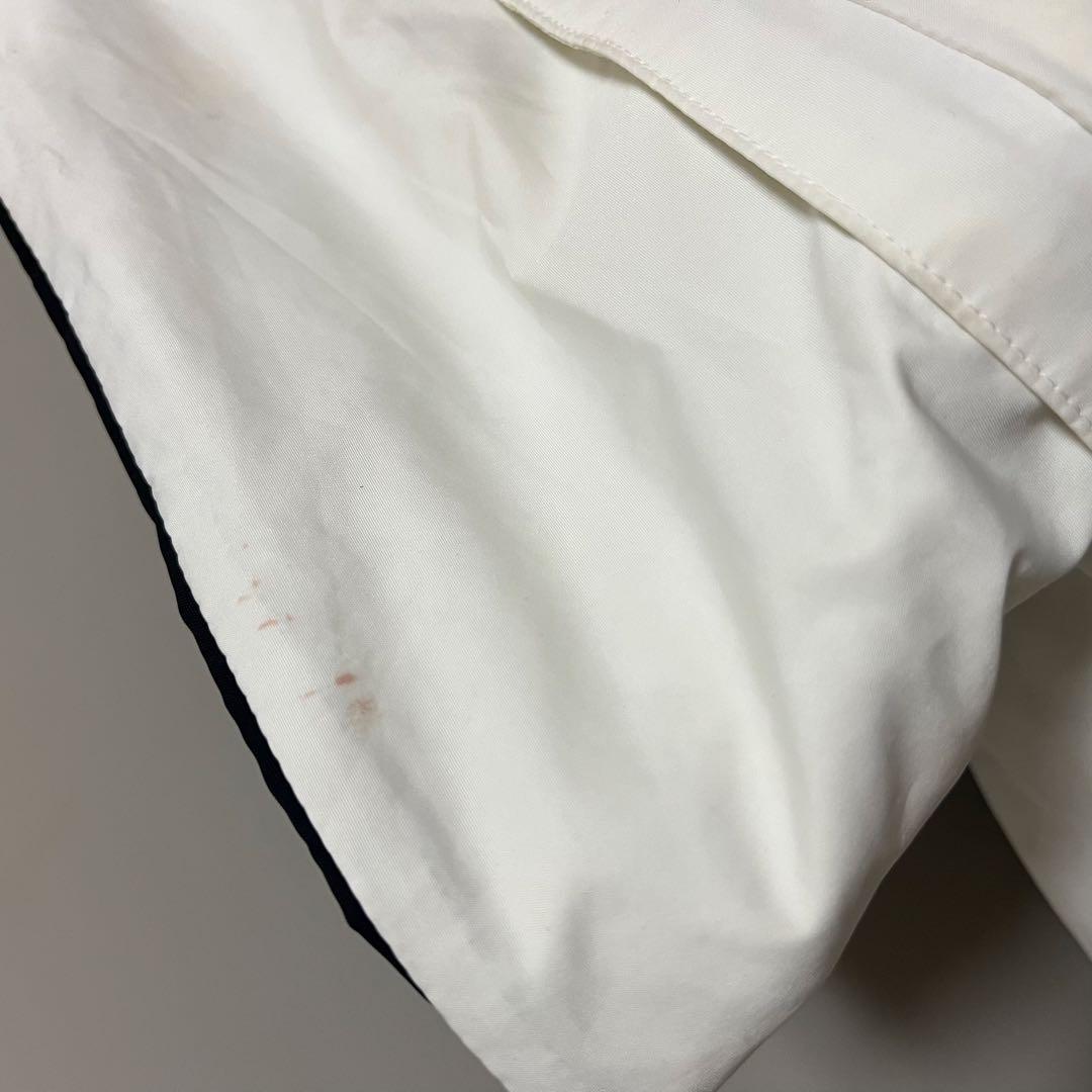 【寒波到来】アディダス リバーシブル ダウンジャケット ホワイト XL