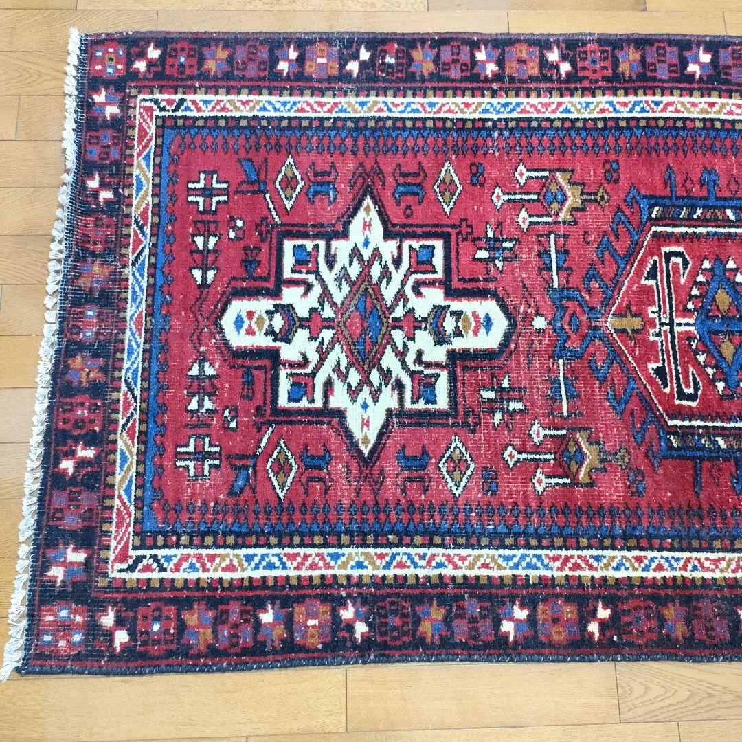 ヴィンテージラグ　トライバルラグ　インド産