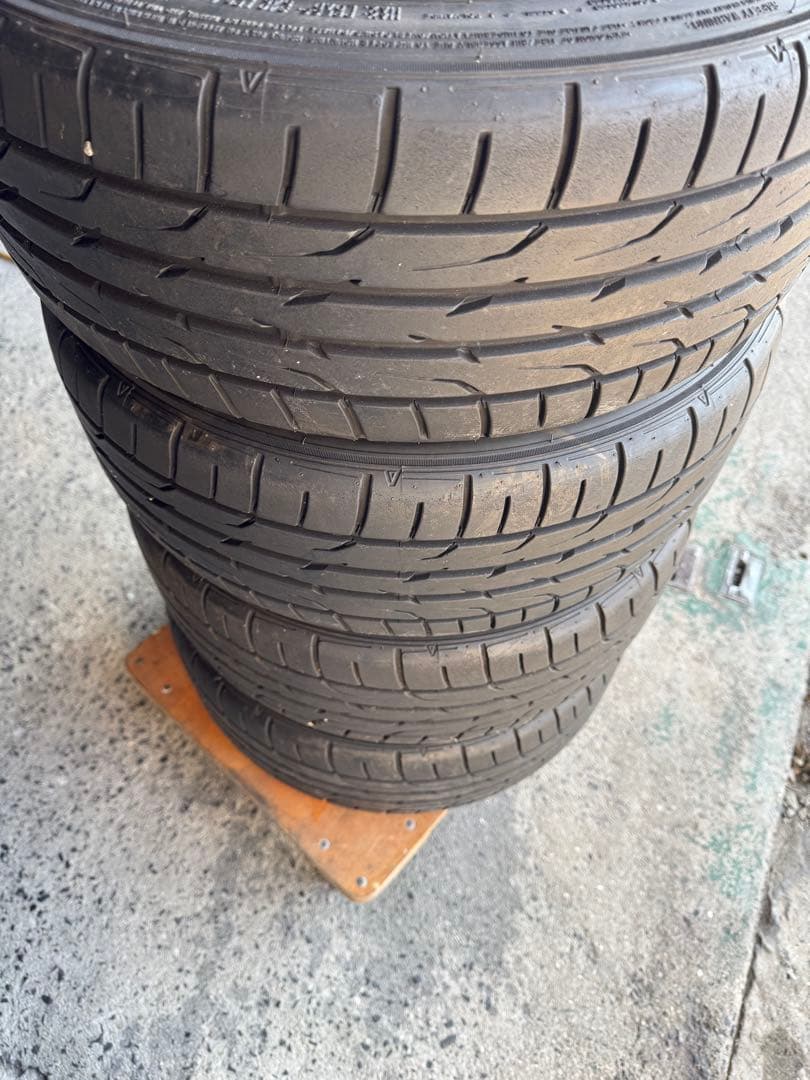 DUNLOP DZ102 205/45R16. VOLK CE28 4本セット