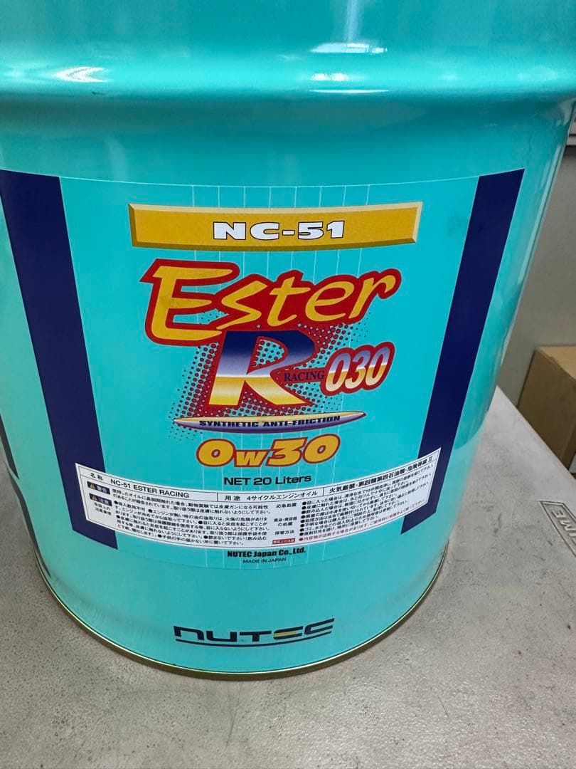 送料込 NUTEC NC-51 Ester R 0W-30 20L×1 新品