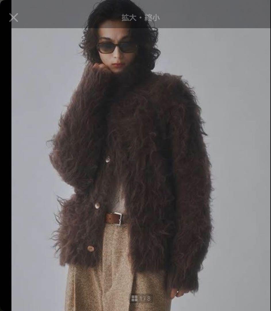 《UNISEX》MAISON SPECIAL for 久遠　シャギーニットシャツ