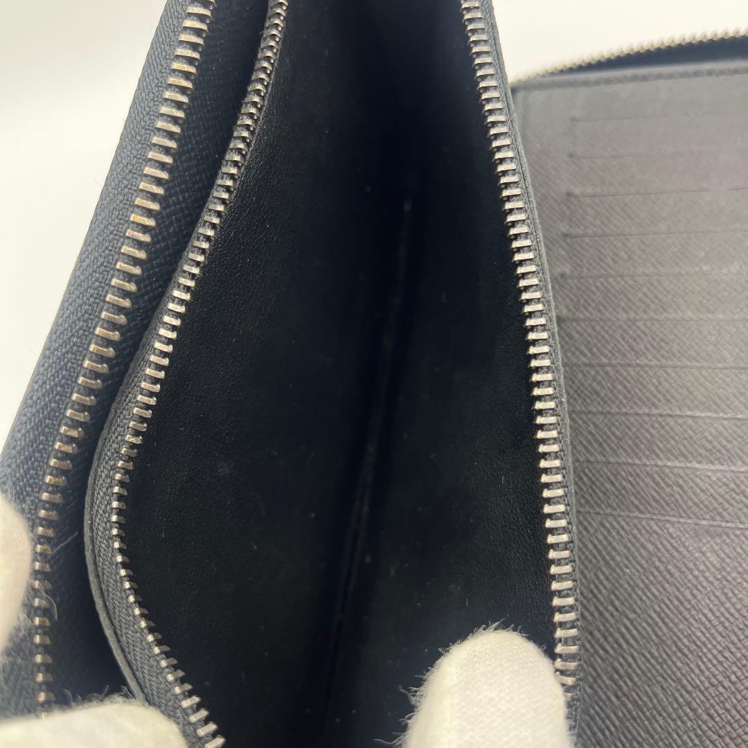 ルイヴィトン モノグラム エクリプス ジッピーウォレット ヴェルティカル 極美品