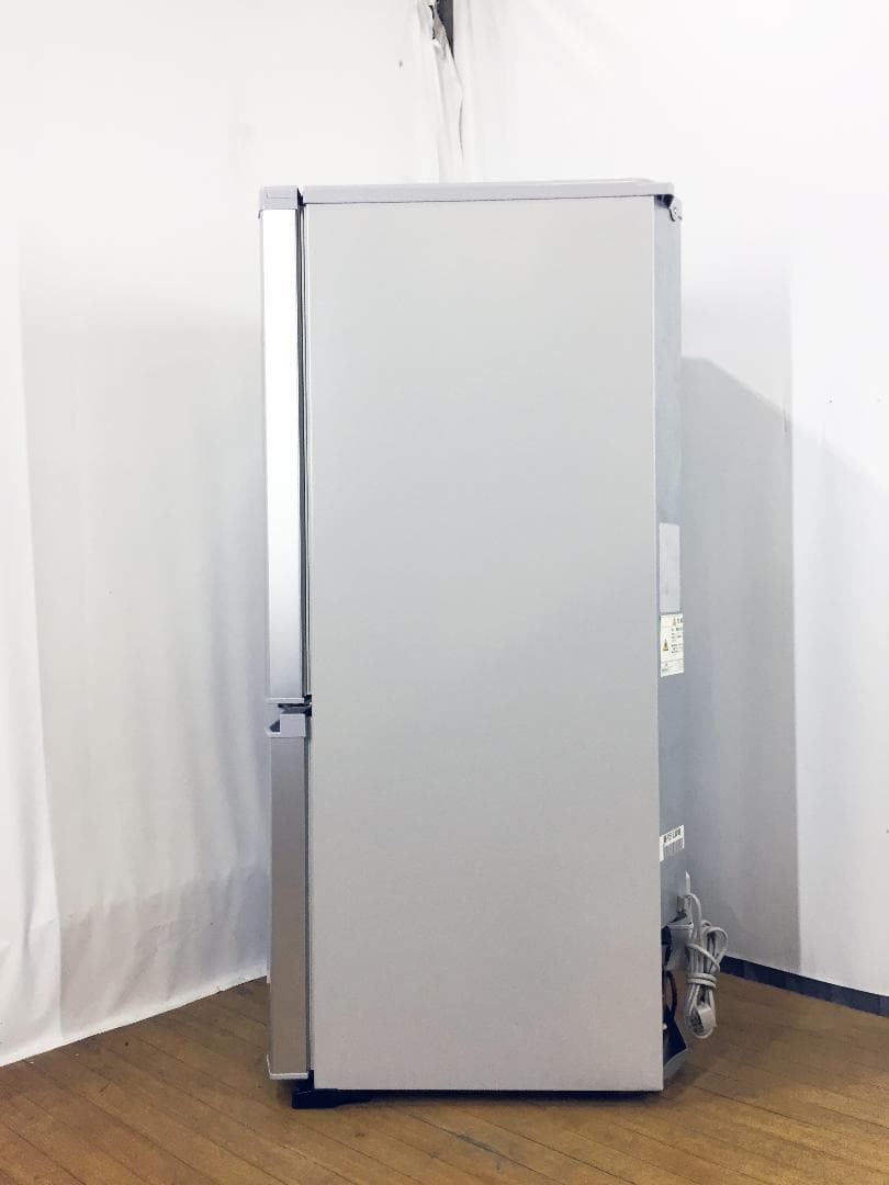 30日迄！送料無料★◆中古★三菱 ラウンドカット 2ドア冷蔵庫 MR-P15T