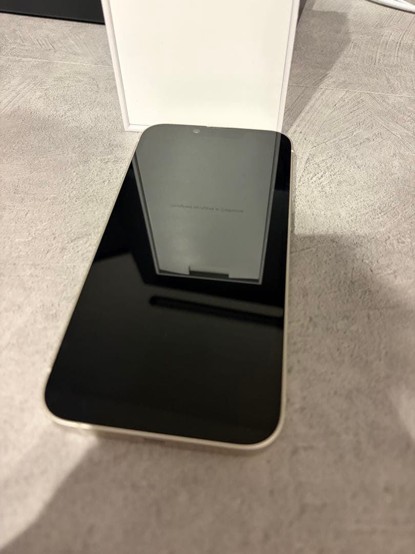 【美品&バッテリー100%】 iPhone 14ホワイト 本体 128GB