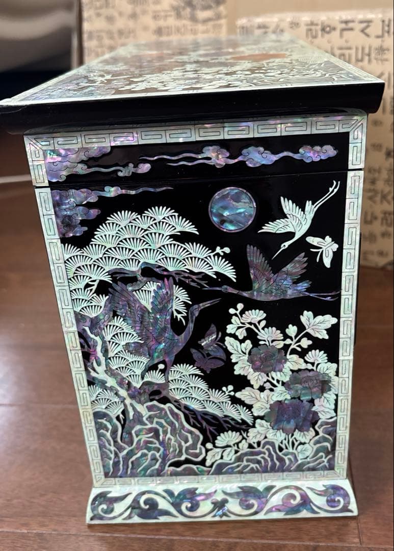 韓国螺鈿　ジュエリーボックス