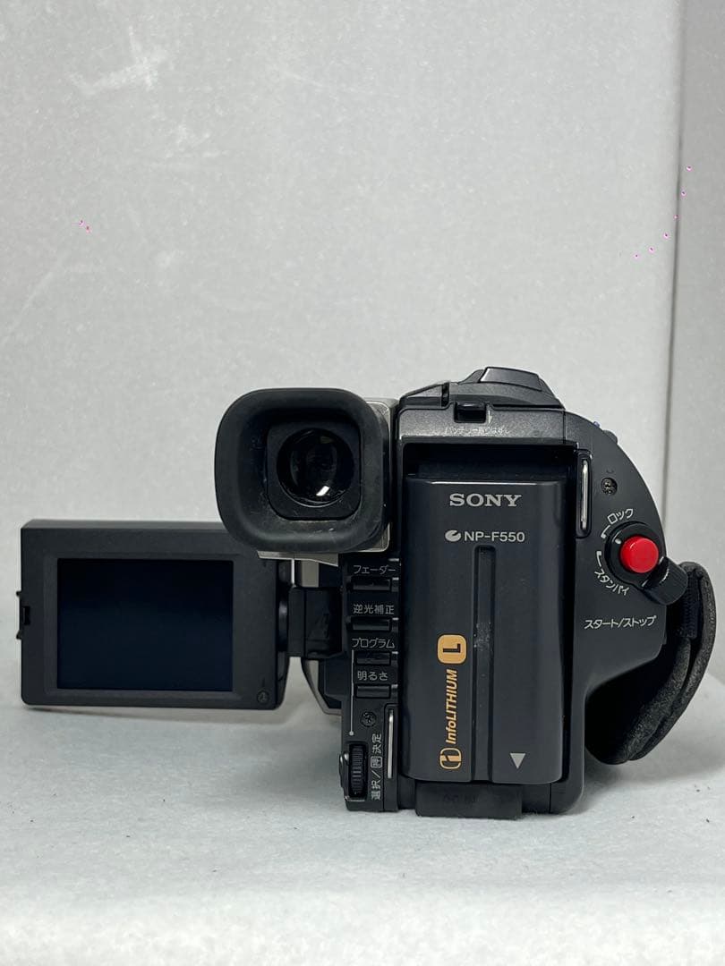 【美品】【付属品完備】 SONY Handycam 80倍ズーム ビデオカメラ