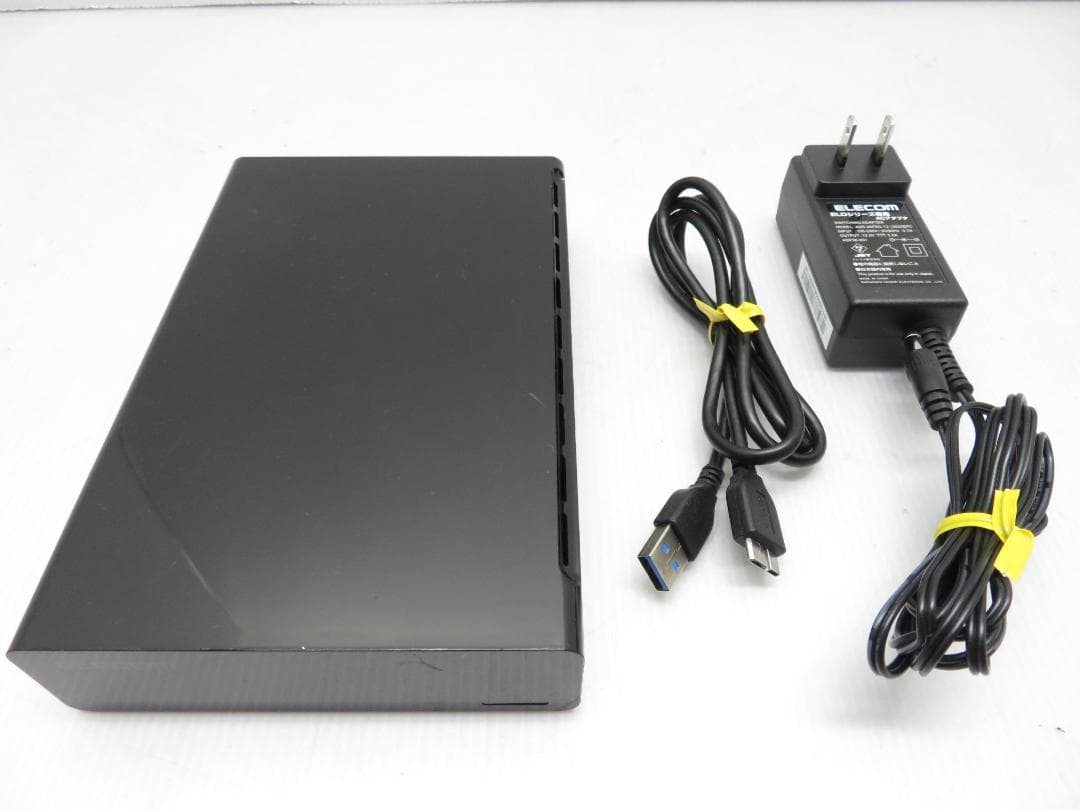 ELECOM TV録画 4TB 外付けハードディスク ELD-FTV040UBK