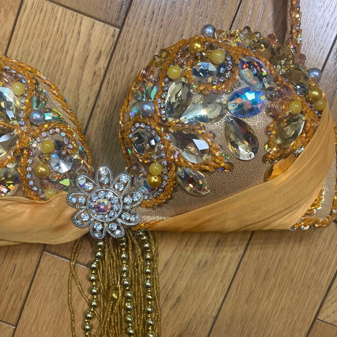 【大特価☆12/20まで】！hanan✴︎ベリーダンス衣装✴︎イエローゴールド