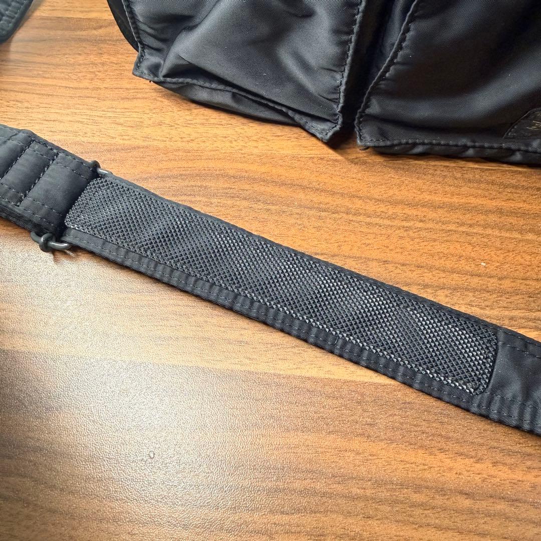 PORTER ポーター タンカー 2層式 ショルダーバッグ ブラック