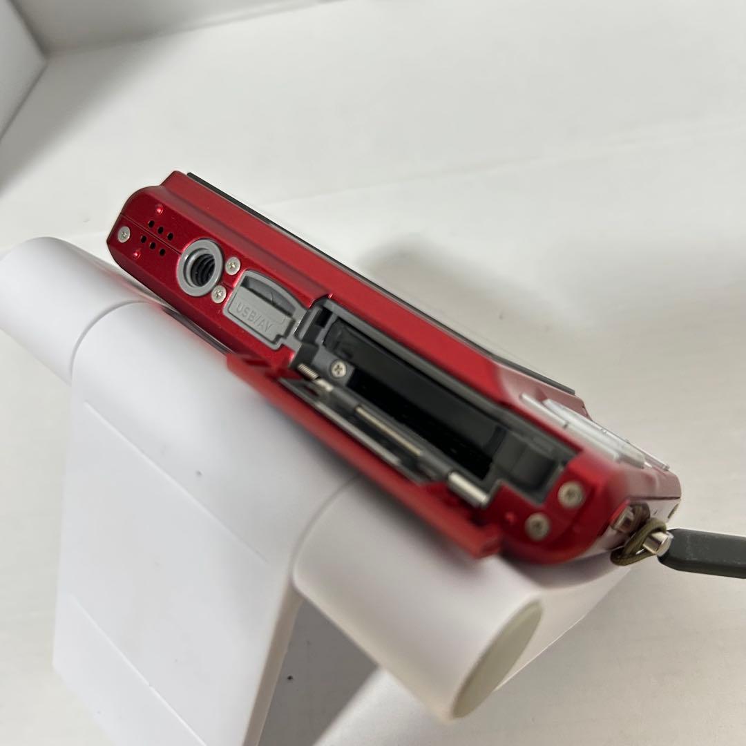 【美品】CASIO EXILIM EX-Z77 コンデジ レッド BT充電器