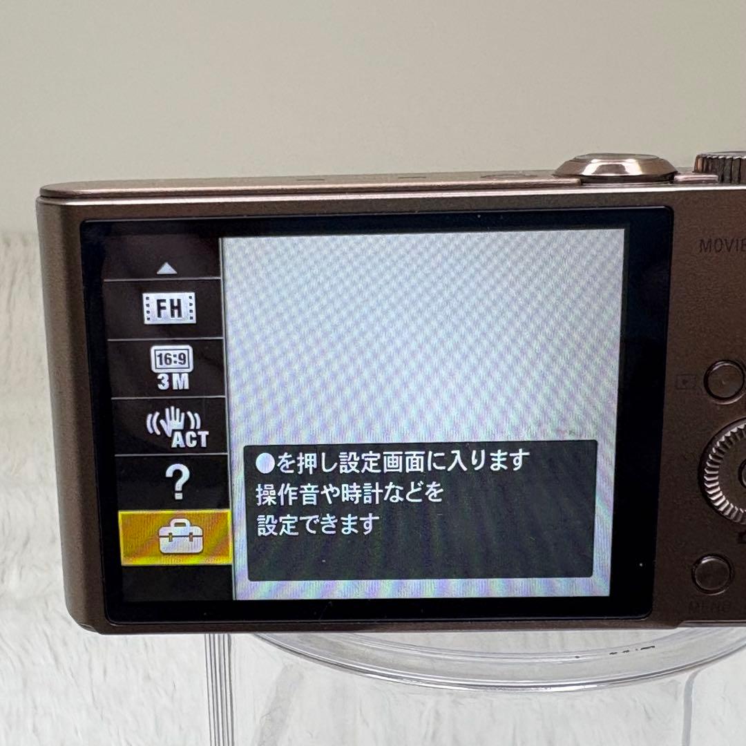 SONY カメラ　DSC-WX300 充電器　ブラウン　コンデジ　動作品